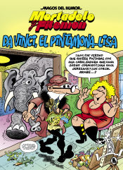 Portada de Mortadelo y Filemón. Da Vinci, el pintamona... Lisa (Magos del Humor 198)