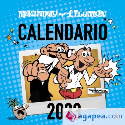 Calendario Mortadelo y Filemón 2023