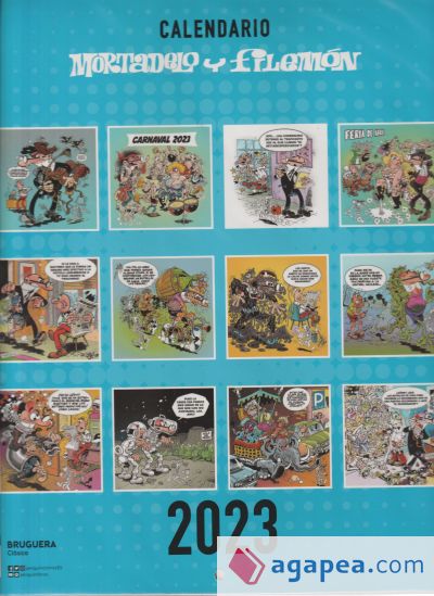 Calendario Mortadelo y Filemón 2023