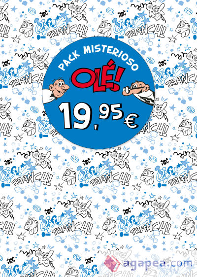 Pack misterioso Olé! azul (Olé! Mortadelo)