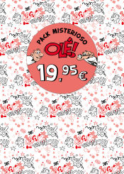 Portada de Pack misterioso Olé! rojo (Olé! Mortadelo)