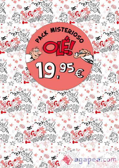 Pack misterioso Olé! rojo (Olé! Mortadelo)