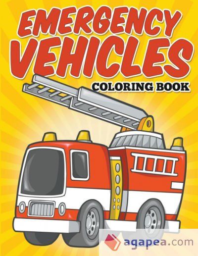Emergency Vehicles Coloring Book