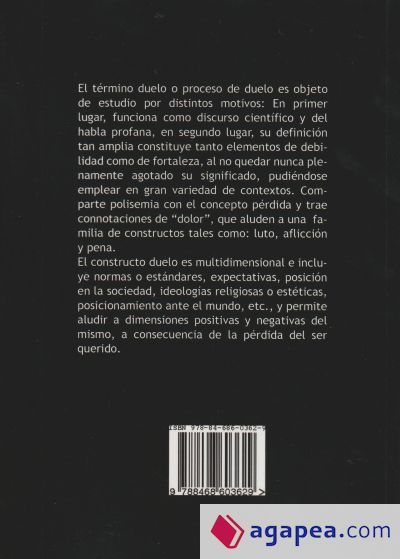 La p&eacute;rdida y el duelo. Una experiencia compartida
