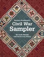 Portada de Barbara Brackman's Civil War Sampler: 50 Quilt Blocks with Stories from History