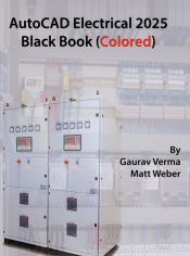 Portada de AutoCAD Electrical 2025 Black Book