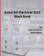 Portada de AutoCAD Electrical 2025 Black Book