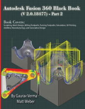 Portada de Autodesk Fusion 360 Black Book (V 2.0.18477) Part II