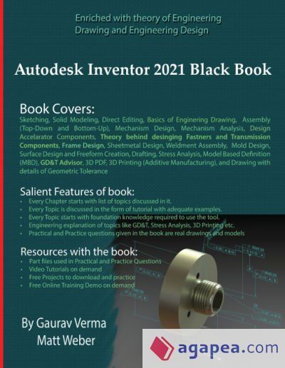 Autodesk Inventor 2021 Black Book