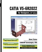 Portada de CATIA V5-6R2022 for Designers, 20th Edition