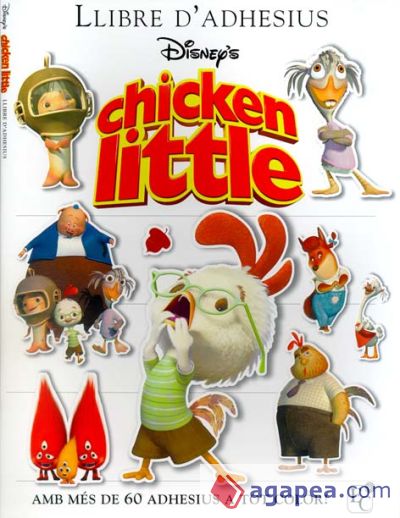 Chicken Little. Llibre d'adhesius