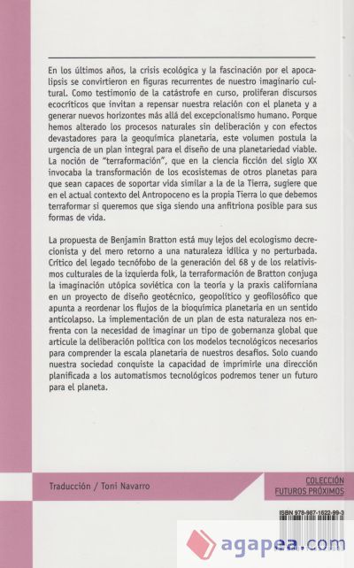 LA TERRAFORMACI?N LA TERRAFORMACI?N