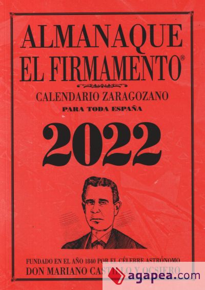 ALMANAQUE EL FIRMAMENTO 2022 ZARAGOZANO (Libro)