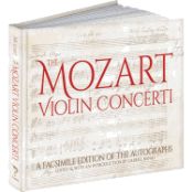 Portada de The Mozart Violin Concerti: A Facsimile Edition of the Autographs