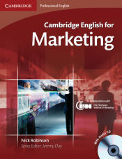 Portada de CAMBRIDGE ENGLISH FOR MARKETING