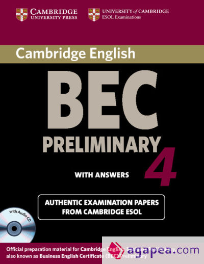 Cambridge BEC 4 Preliminary Self-study Pack (Student's Book