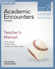 Portada de Academic Encounters Level 2 Teacher's Manual Listening and Speaking: American Studies