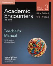 Portada de Academic Encounters Level 3 Teacher's Manual Reading and Writing: Life in Society