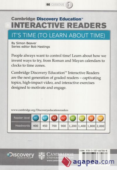 CDIR INTRO IT'S TIME TO LEARN ABOUT TIME BK/ONLINE