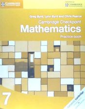 Portada de Cambridge Checkpoint Mathematics Practice Book 7