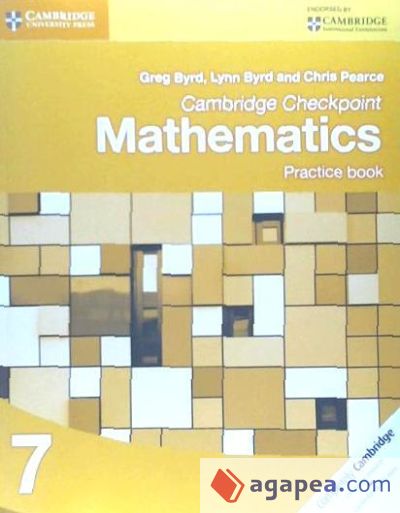 Cambridge Checkpoint Mathematics Practice Book 7