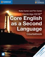 Portada de Cambridge IGSCE Core English as a Second Language Coursebook [With Audio CD]