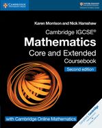Portada de Cambridge Igcse(r) Mathematics Coursebook Core and Extended Second Edition with Cambridge Online Mathematics (2 Years)