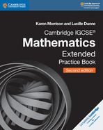 Portada de Cambridge Igcse(r) Mathematics Extended Practice Book