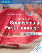 Portada de Cambridge Igcse(r) Spanish as a First Language Teacher's Book