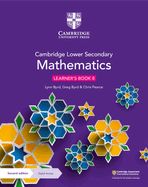 Portada de Cambridge Lower Secondary Mathematics Learner's Book 8 with Digital Access (1 Year)