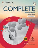 Portada de Complete Preliminary Teacher's Book with Downloadable Resource Pack (Class Audio and Teacher's Photocopiable Worksheets): For the Revised Exam from 20