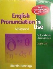 Portada de English Pronunciation in Use Advanced Book with Answers and 5 Audio CDs