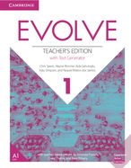 Portada de Evolve Level 1 Teacher's Edition with Test Generator