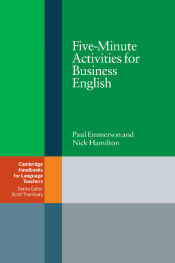 Portada de Five-Minute Activities for Business English