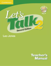 Portada de Let's Talk Teacher's Manual 2 with Audio CD [With CD]