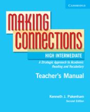 Portada de Making Connections: A Strategic Approach to Academic Reading