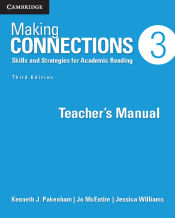 Portada de Making Connections Level 3 Teacher's Manual: Skills and Strategies for Academic Reading