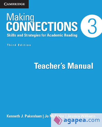 Making Connections Level 3 Teacher's Manual: Skills and Strategies for Academic Reading