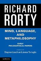 Portada de Mind, Language, and Metaphilosophy: Early Philosophical Papers