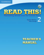 Portada de Read This! Level 2 Teacher's Manual with Audio CD: Fascinating Stories from the Content Areas