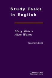 Portada de Study Tasks in English Teacher's Book