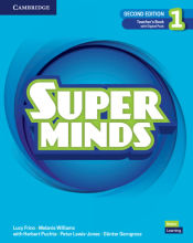 Portada de Super Minds Level 1 Teacher's Book with Digital Pack British English