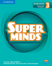 Portada de Super Minds Level 3 Teacher's Book with Digital Pack British English