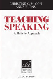 Portada de Teaching Speaking: A Holistic Approach