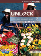 Portada de UNLOCK 3 LISTENING & SPEAKING SB/ONLINE WB