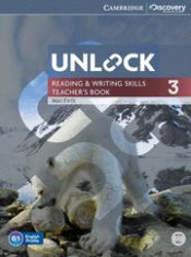 Portada de UNLOCK 3 READING & WRITING TCH/DVD