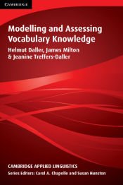 Portada de Modelling and Assessing Vocabulary Knowledge