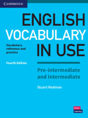 Portada de NEW ENGLISH VOCABULARY PRE INTERMEDIATE AND INTERMEDIATE IN USE FOURTH EDITION