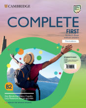 Portada de COMPLETE FIRST STUDENT'S PACK B2 (STUDENT'S BOOK WITHOUT ANSWERS AND WORKBOOK WITHOUT ANSWERS)