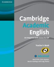 Portada de Cambridge Academic English C1 Advanced Teacher's Book